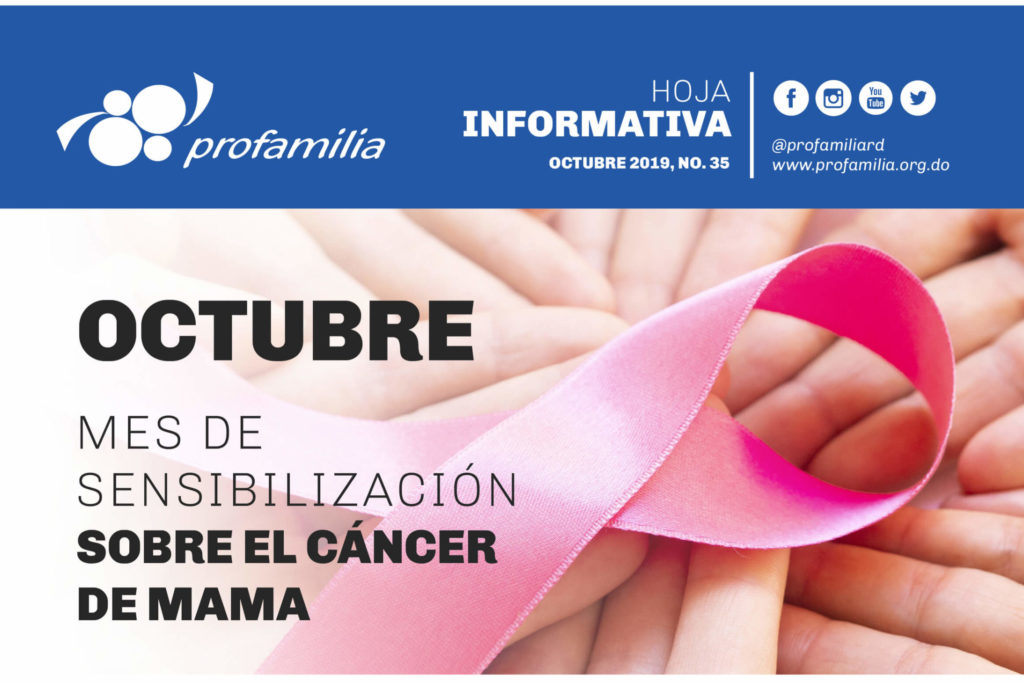 Octubre mes de sensibilización sobre el cáncer de mama