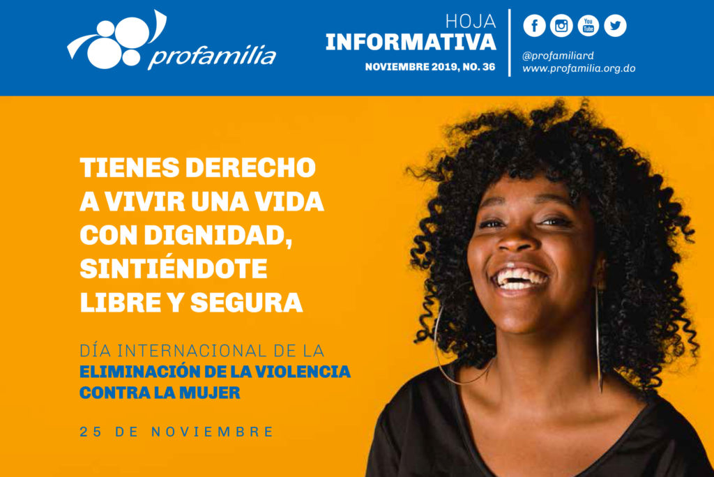 25 de Novimbre: Día Internacional de la Eliminación de la Violencia contra la Mujer, Hoja Informativa No. 36
