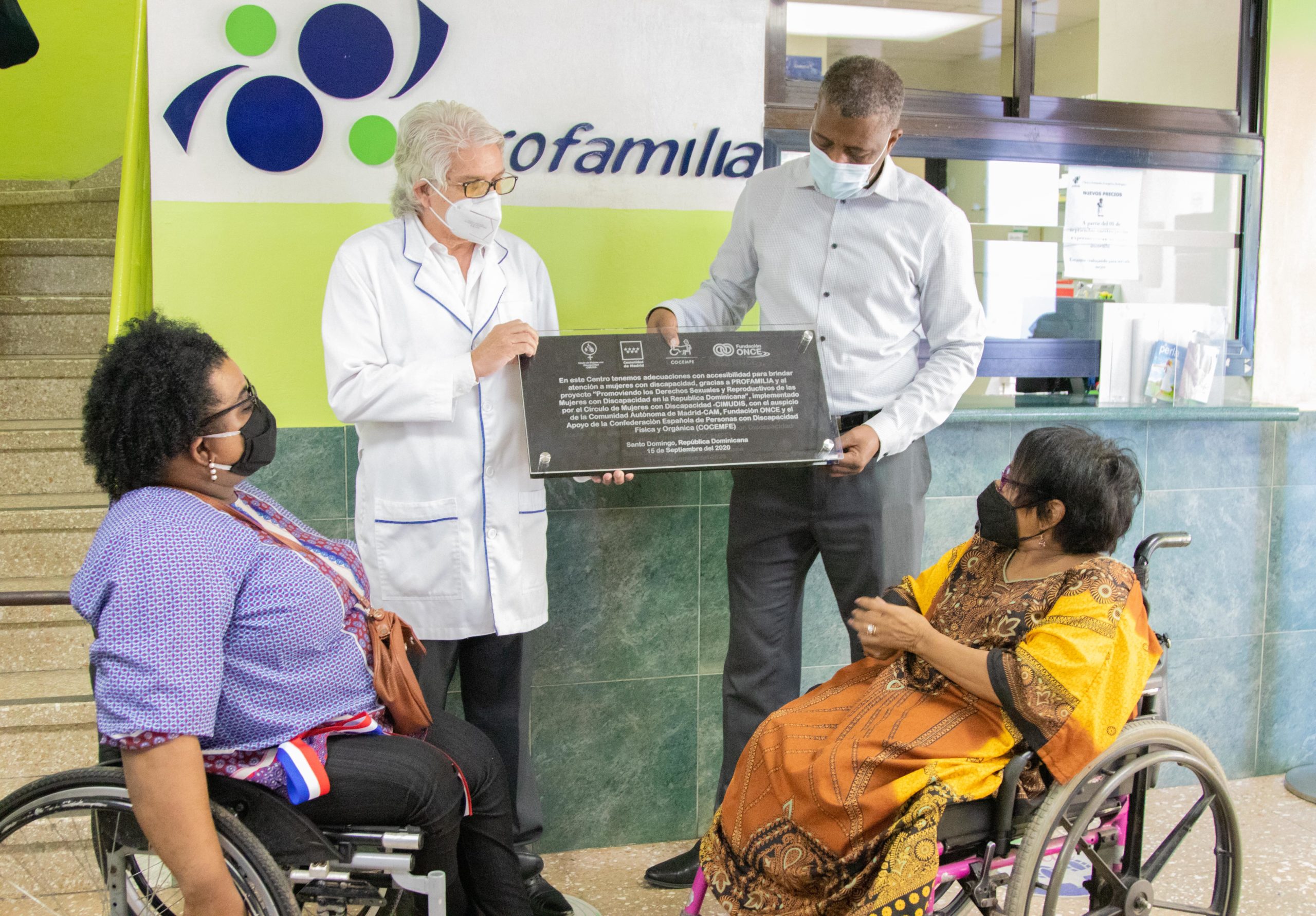 CIMUDIS reconoce clínica Profamilia como centro con accesibilidad a personas con discapacidad