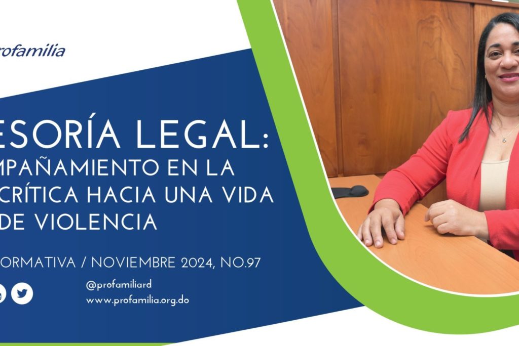 ASESORÍA LEGAL: ACOMPAÑAMIENTO EN LA RUTA CRÍTICA HACIA UNA VIDA LIBRE DE VIOLENCIA. Hoja Informativa No. 97