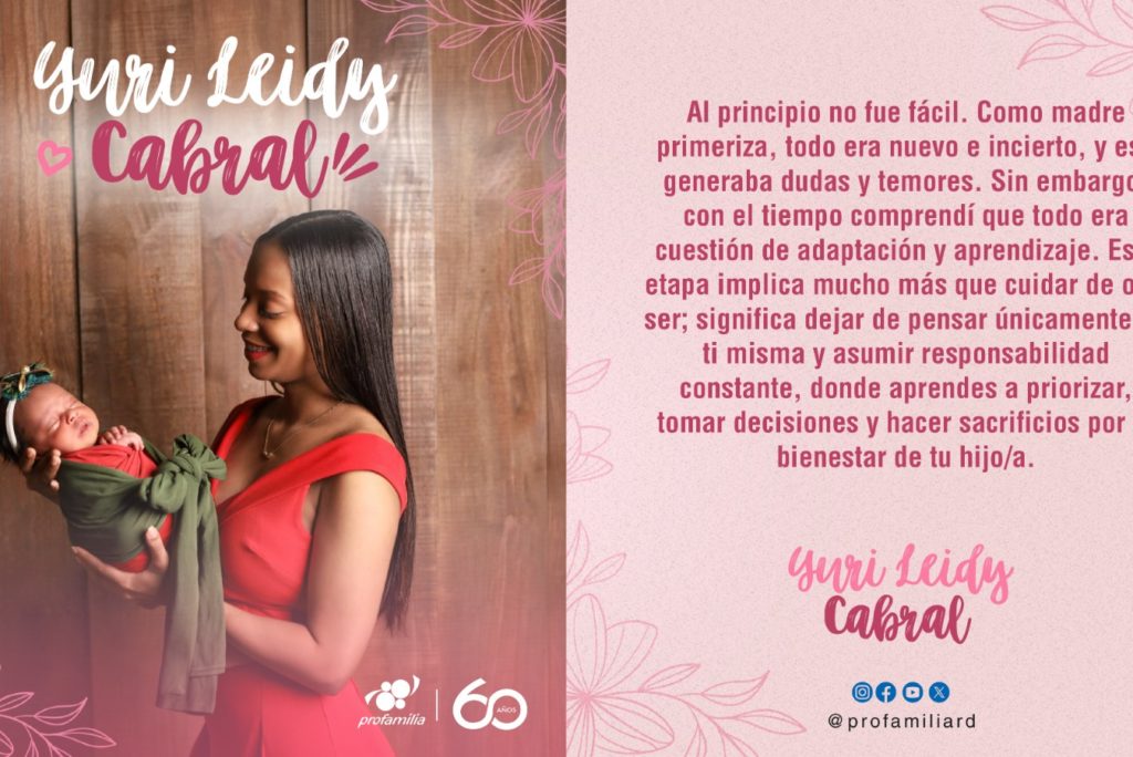 La maternidad ha sido un proceso profundamente transformador, marcó un antes y un después en mi vida.